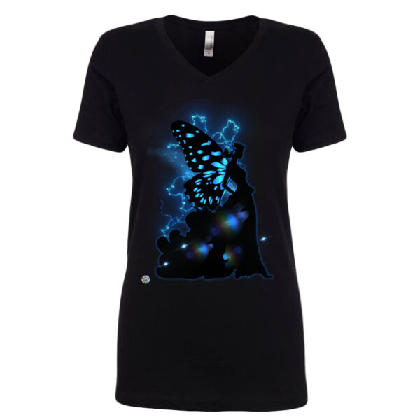 Gracefully Transforming with Elegance - Next Level The Ideal V T-Shirt Thumbnail