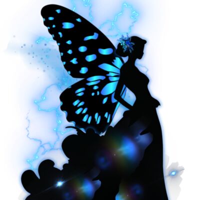 Blue Butterfly Lady  Thumbnail