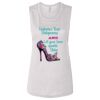 Ladies' Bella Flowy Scoop Muscle Tank Thumbnail